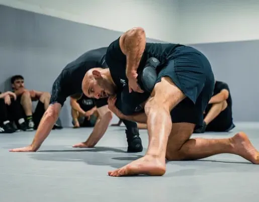 Wrestling training at a Combat Pass partner gym in Sydney